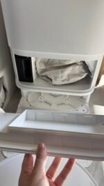 MOVA E30 Ultra robotas dulkių siurblys, automatiškai išsituštinantis, savaime išsivalantis šluostes, baltas (Naudota) - Image 6
