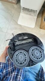 MOVA E30 Ultra robotas dulkių siurblys, automatiškai išsituštinantis, savaime išsivalantis šluostes, baltas (Naudota) - Image 7