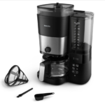 Philips All-in-1  filtrinis kavos virimo aparatas, juodas, 1,25 l talpos (Naudota)