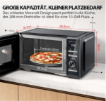 „Toshiba MW3-AM25PFI(MG) Solo“ mikrobangų krosnelė, 25 l / 900 W (Namų technika) - Image 3